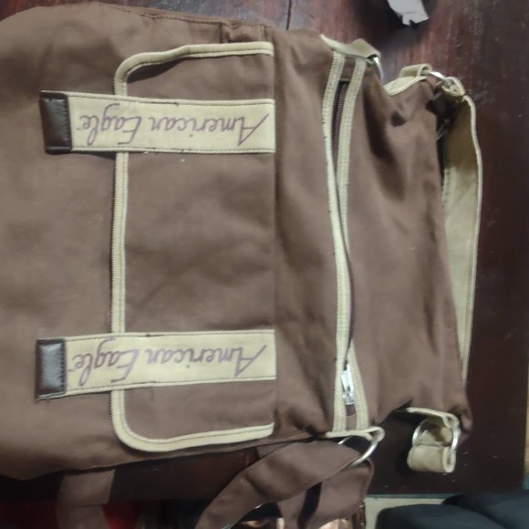 American Eagle Brown Cross Body Bag - Picture 4 of 7